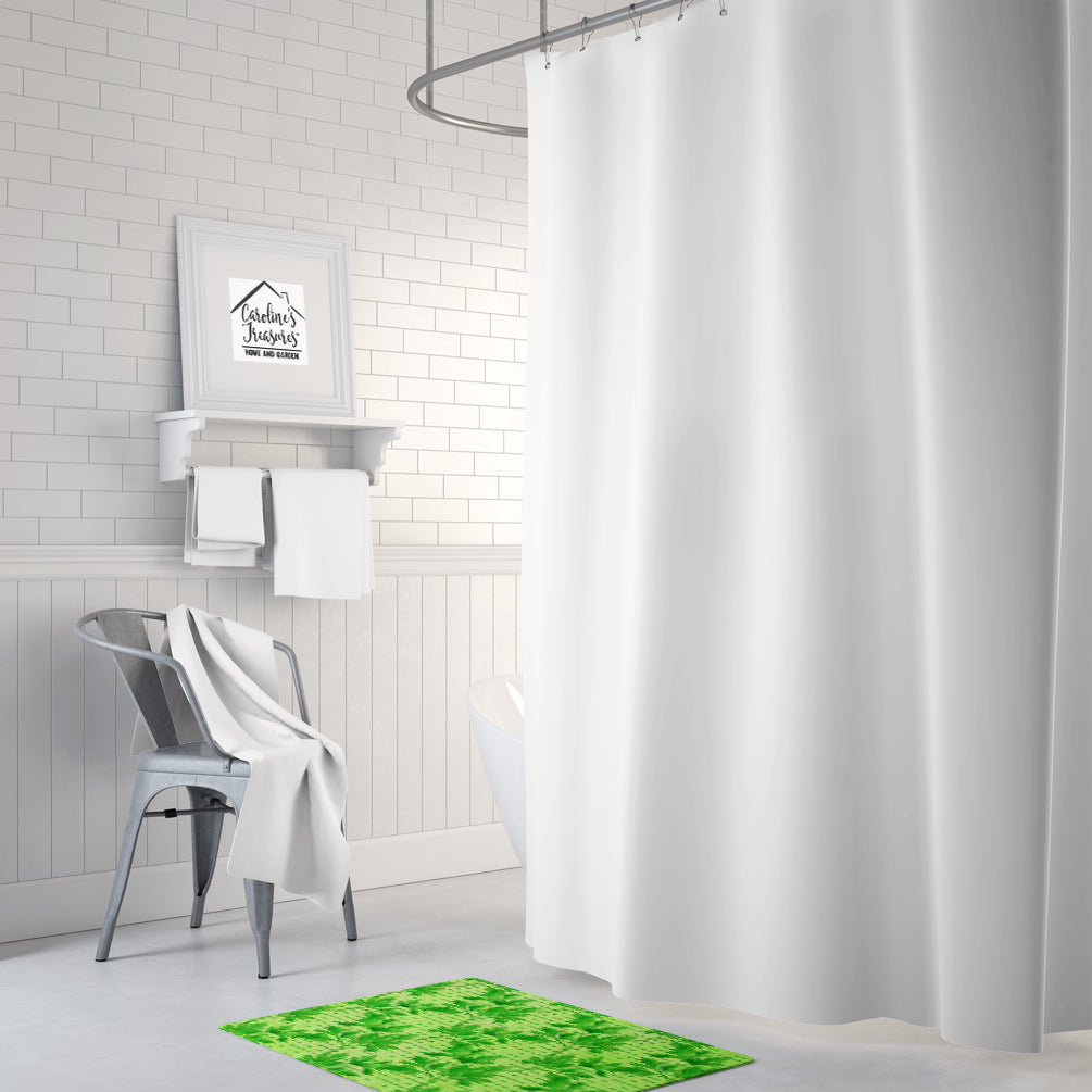 Watercolor Parsley Memory Foam Kitchen Mat Machine Washable Anti-Fatigue Cushion Comfort Bath or Kitchen Rug