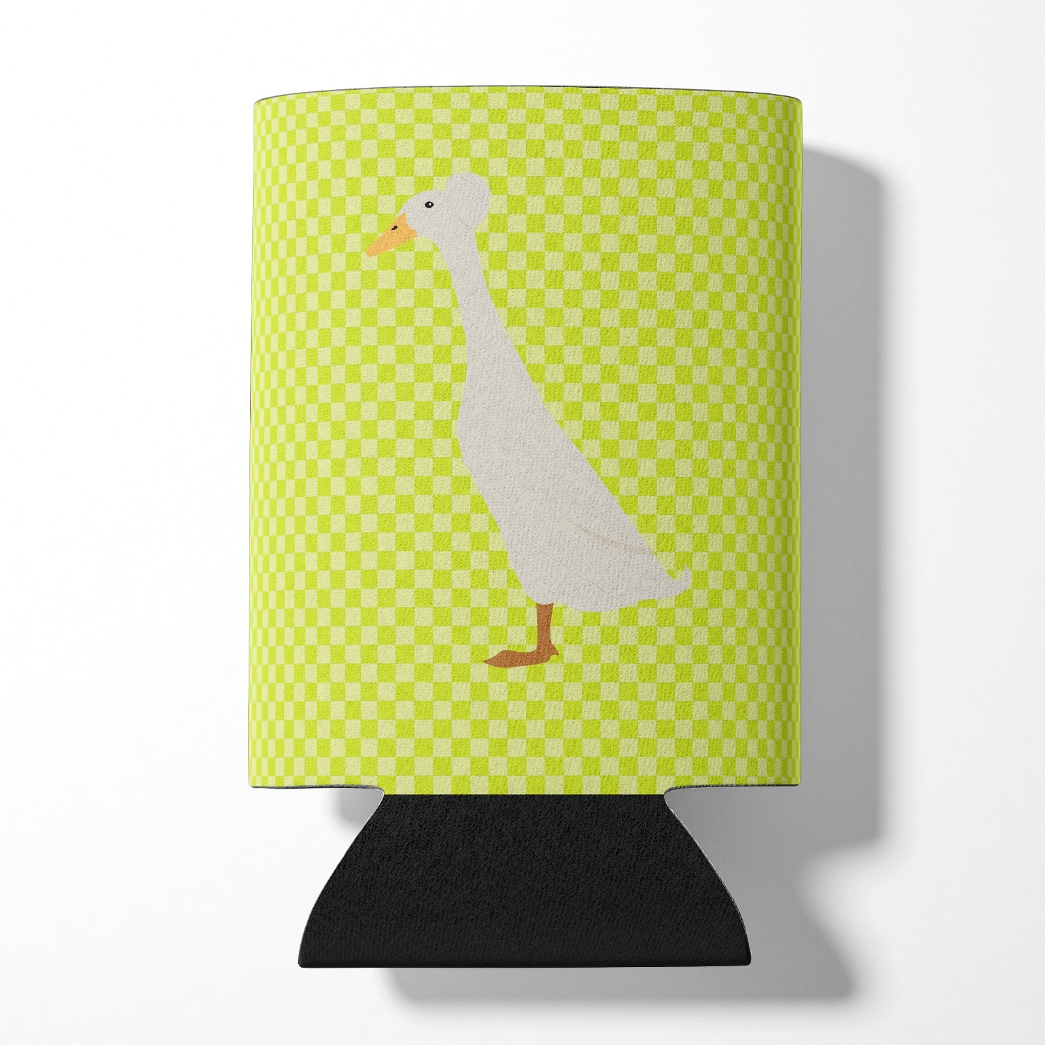 Bali Duck Green Can or Bottle Hugger Cooler Sleeve for Standard 12 oz Cans, Insulated Foam Beer & Soda Can Hugger Reusable