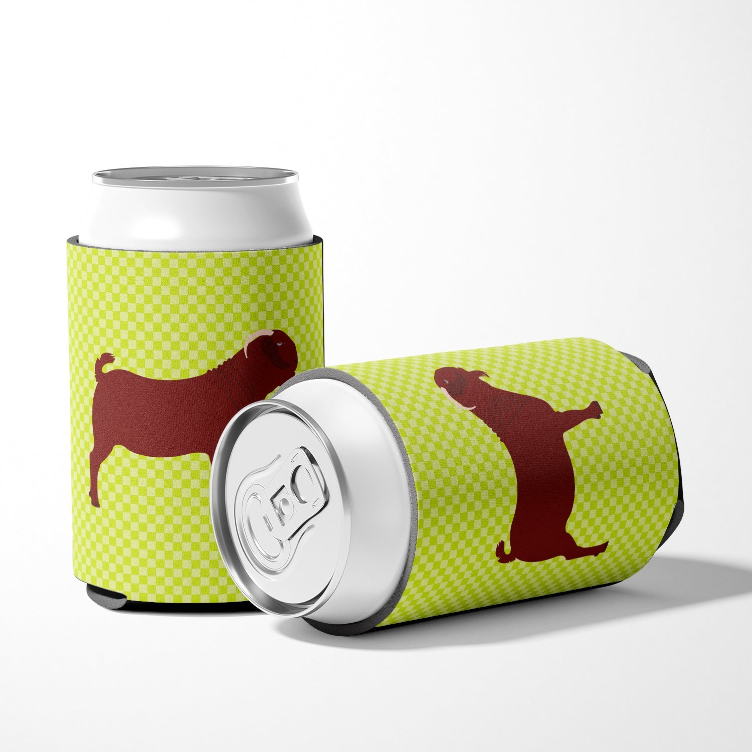 Kalahari Red Goat Green Can or Bottle Hugger Cooler Sleeve for Standard 12 oz Cans, Insulated Foam Beer & Soda Can Hugger Reusable