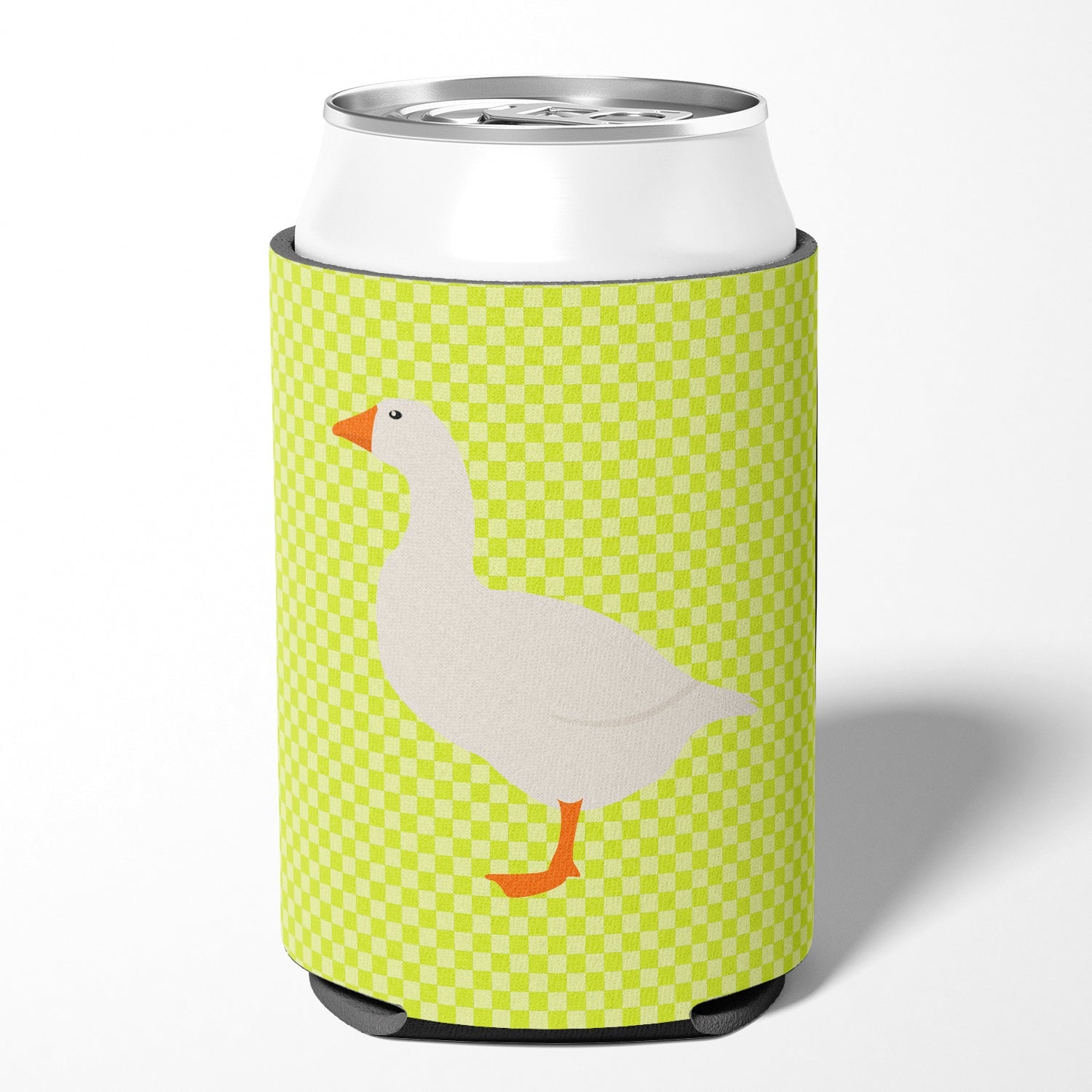Shire Horse Green Can or Bottle Hugger Cooler Sleeve for Standard 12 oz Cans, Insulated Foam Beer & Soda Can Hugger Reusable