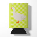 Sebastopol Goose Green Can or Bottle Hugger Cooler Sleeve for Standard 12 oz Cans, Insulated Foam Beer & Soda Can Hugger Reusable