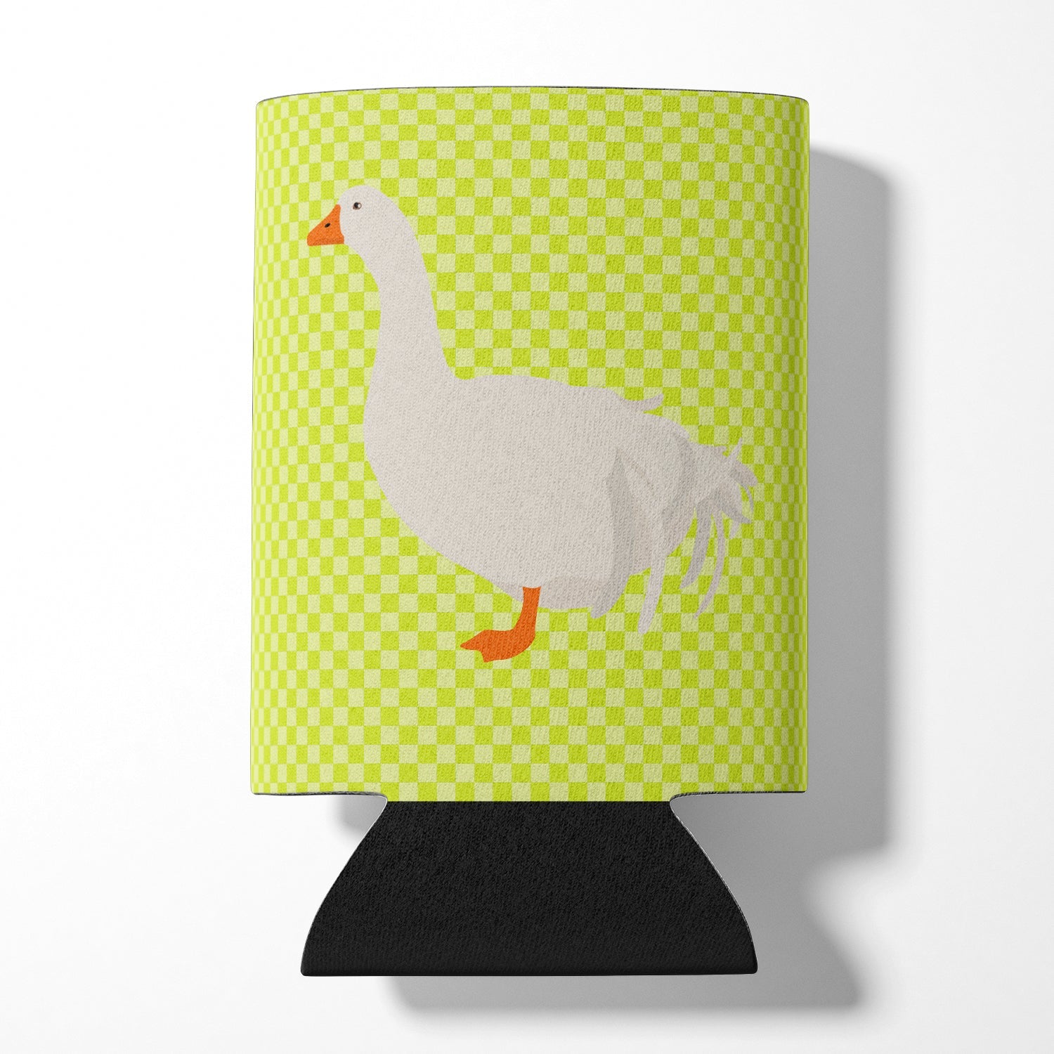 Sebastopol Goose Green Can or Bottle Hugger Cooler Sleeve for Standard 12 oz Cans, Insulated Foam Beer & Soda Can Hugger Reusable