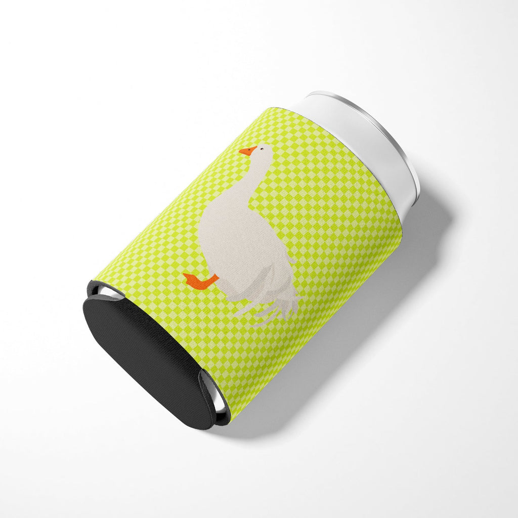 Sebastopol Goose Green Can or Bottle Hugger Cooler Sleeve for Standard 12 oz Cans, Insulated Foam Beer & Soda Can Hugger Reusable