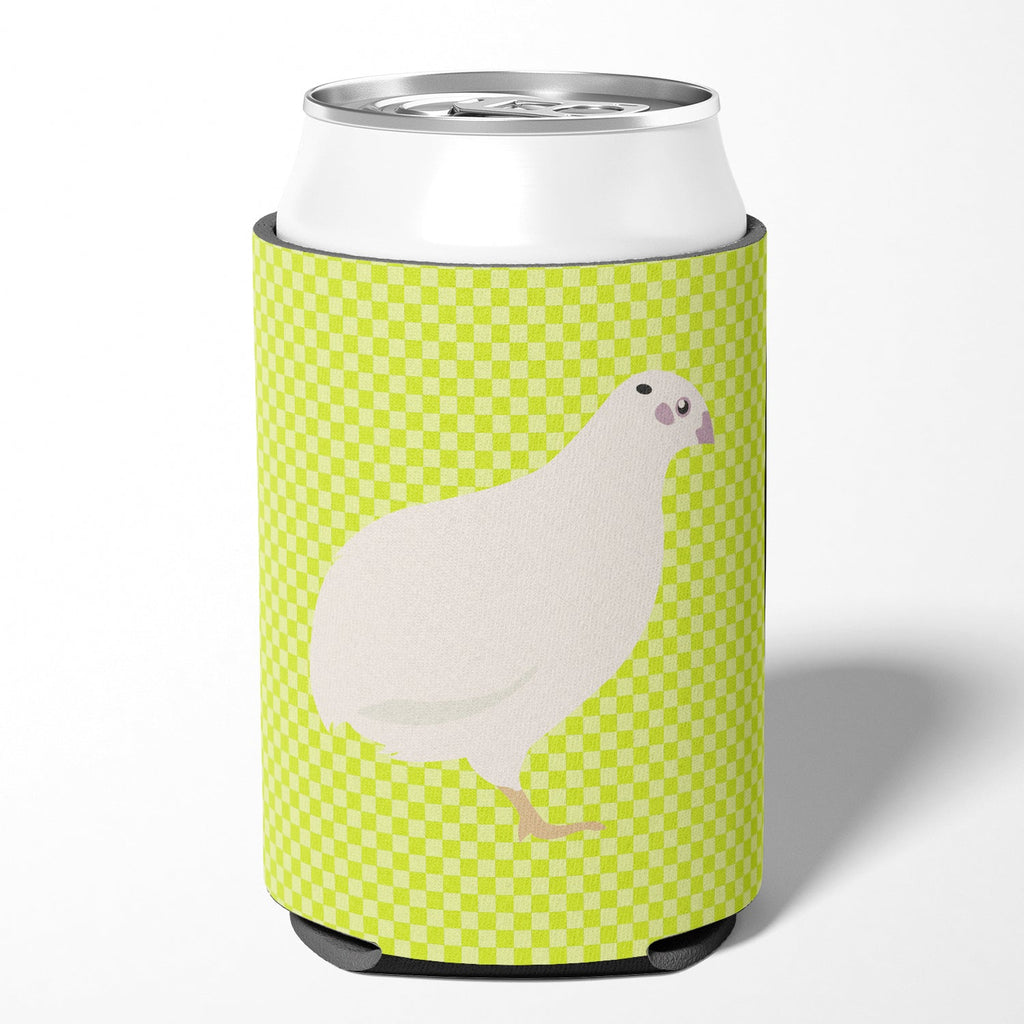 Texas Quail Green Can or Bottle Hugger Cooler Sleeve for Standard 12 oz Cans, Insulated Foam Beer & Soda Can Hugger Reusable