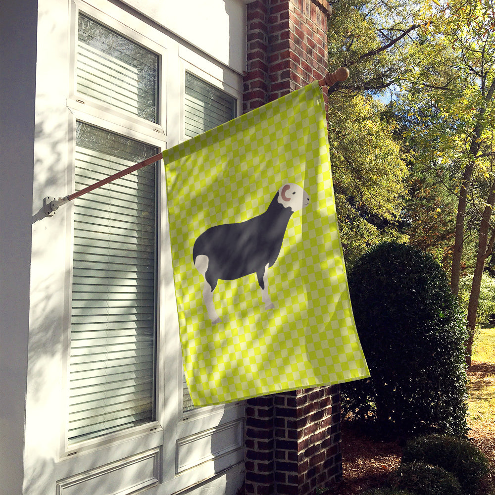 Herwick Sheep Green House Flag 28x40 Porch Sleeve Pole Decorative Outside Yard Banner Artwork Wall Hanging, Polyester