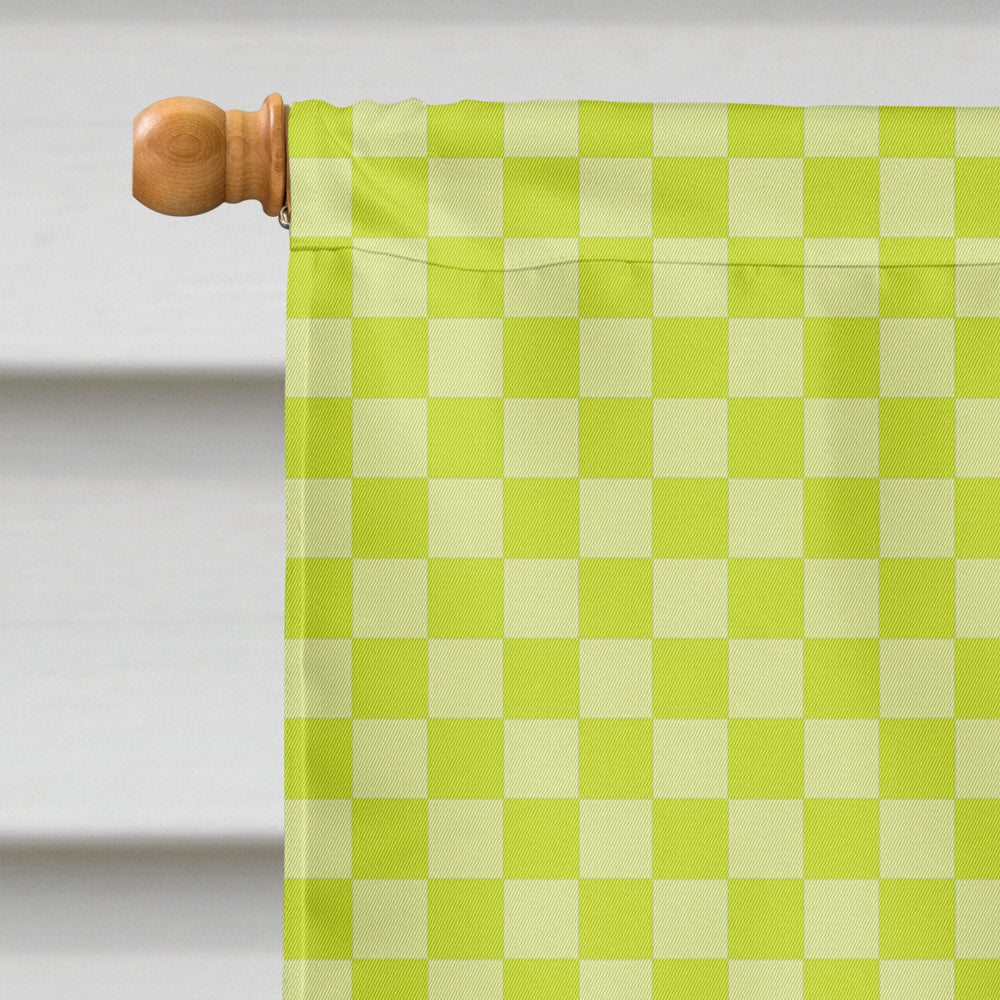 East Friesian Sheep Green House Flag 28x40 Porch Sleeve Pole Decorative Outside Yard Banner Artwork Wall Hanging, Polyester