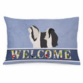 Havanese Welcome Standard Pillowcase Lightweight Super Soft Easy Care Decorative Artwork Pillowcase, Standard