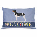 Brazilian Terrier Welcome Standard Pillowcase Lightweight Super Soft Easy Care Decorative Artwork Pillowcase, Standard