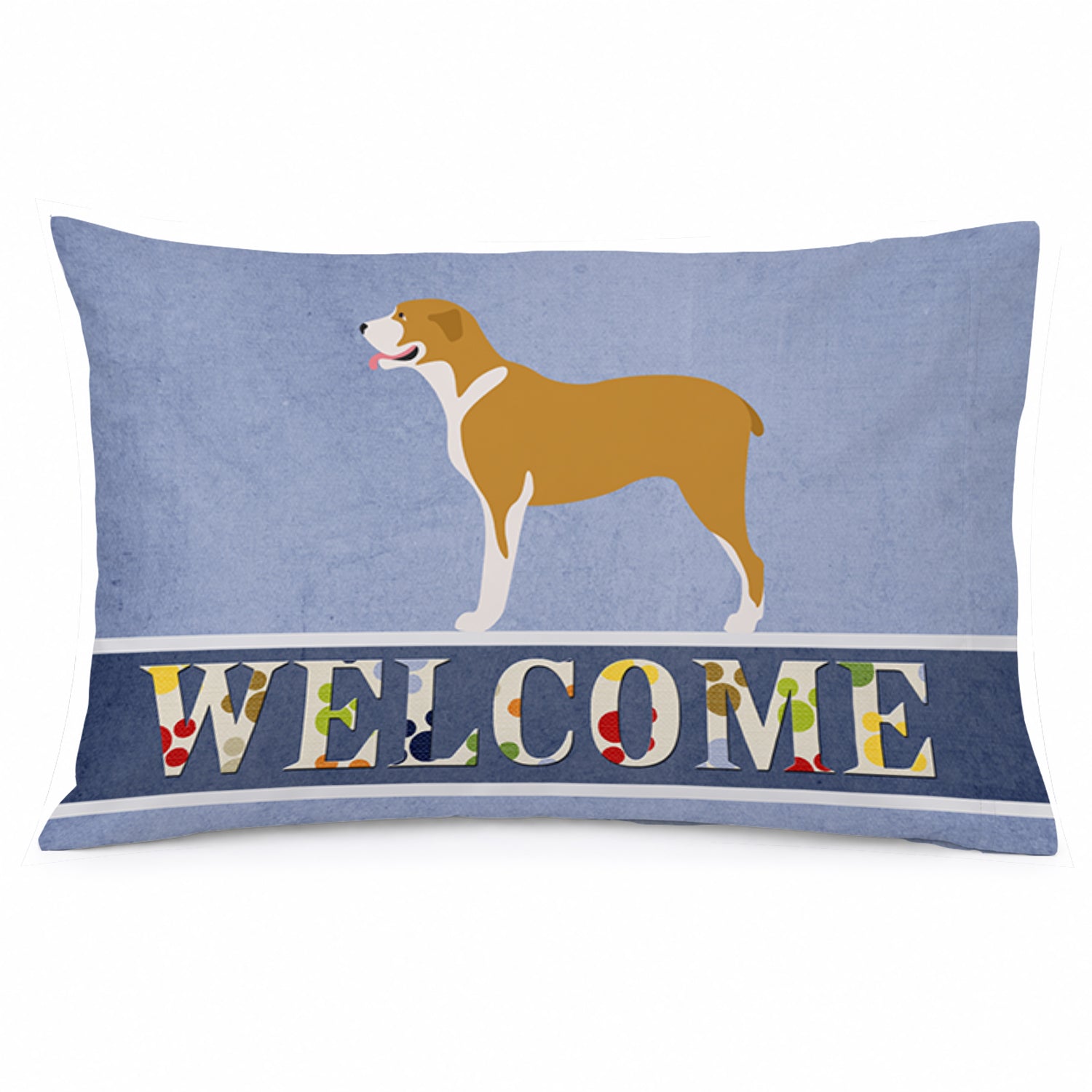 Belgium Mastiff Welcome Standard Pillowcase Lightweight Super Soft Easy Care Decorative Artwork Pillowcase, Standard