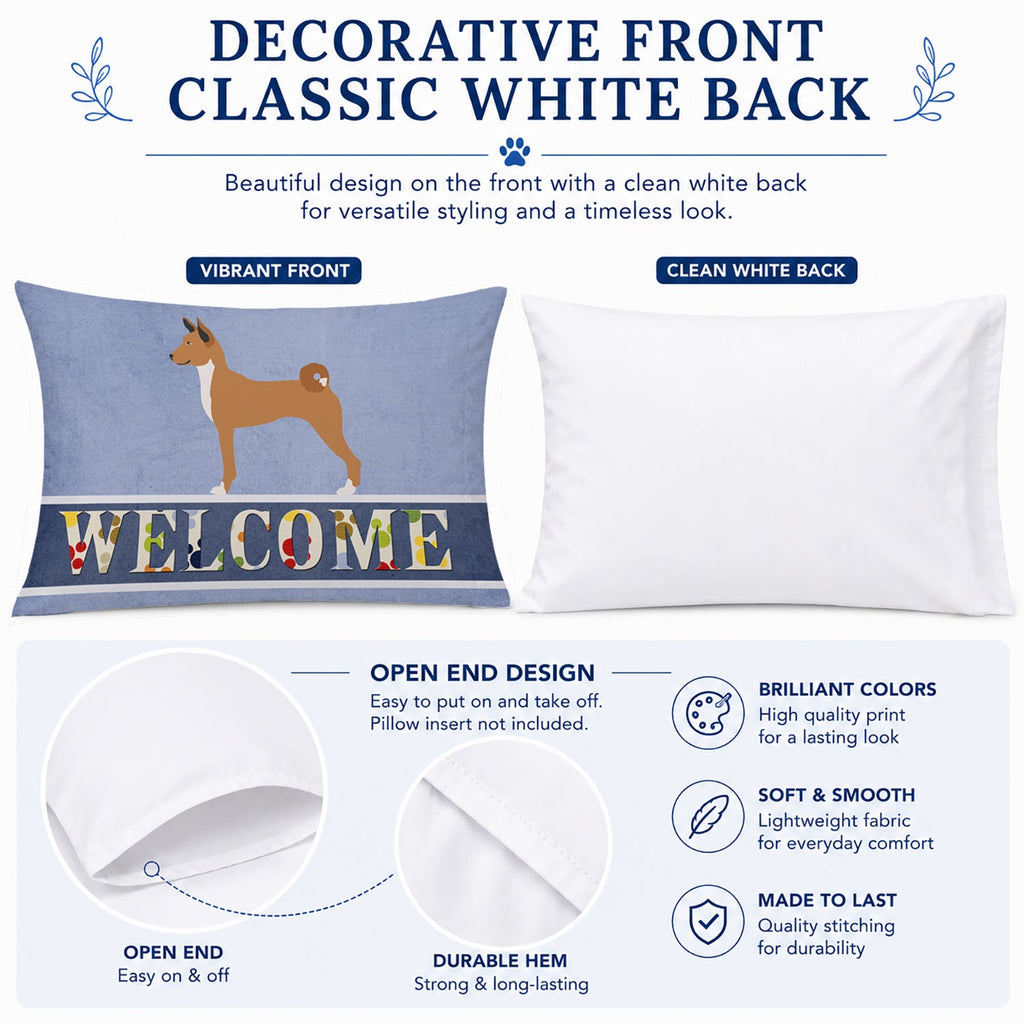 Telomian Welcome Standard Pillowcase Lightweight Super Soft Easy Care Decorative Artwork Pillowcase, Standard