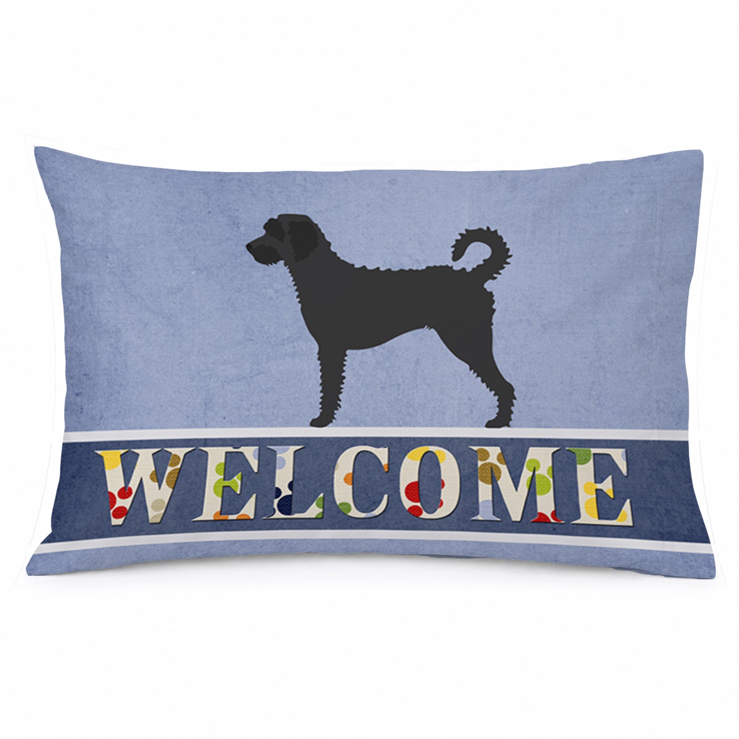 Labradoodle Welcome Standard Pillowcase Lightweight Super Soft Easy Care Decorative Artwork Pillowcase, Standard