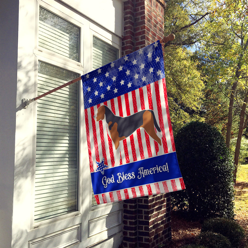 Hamiltonstövare American House Flag 28x40 Porch Sleeve Pole Decorative Outside Yard Banner Artwork Wall Hanging, Polyester