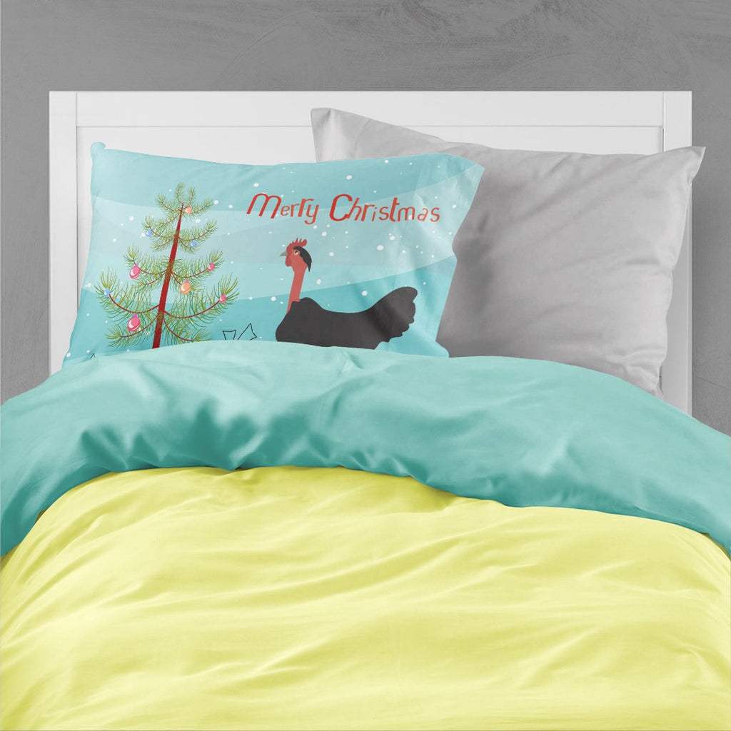 Naked Neck Chicken Christmas Standard Pillowcase Lightweight Super Soft Easy Care Decorative Artwork Pillowcase, Standard
