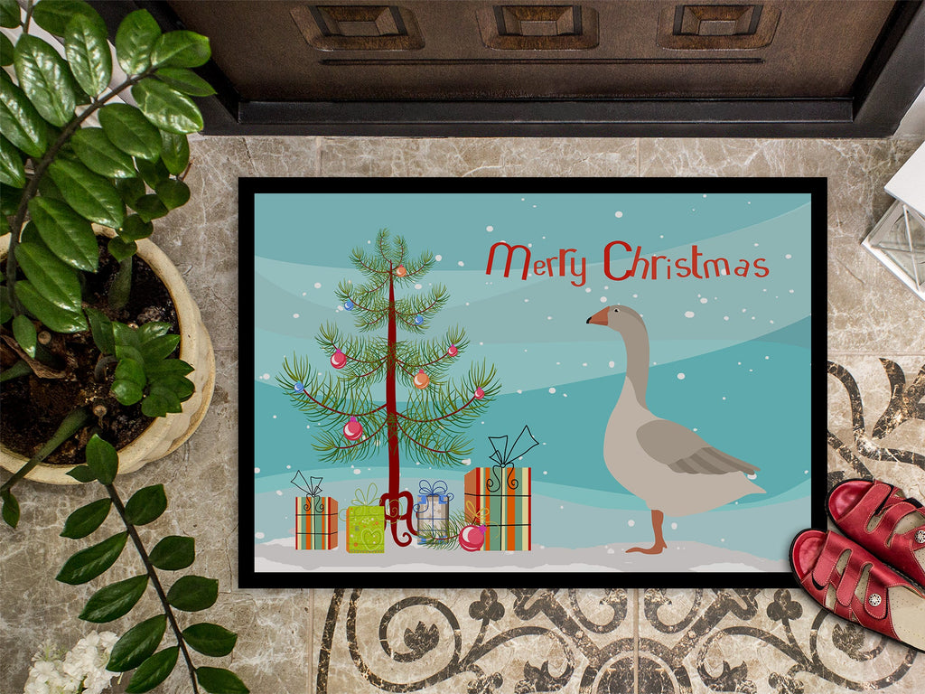 Steinbacher Goose Christmas Doormat Indoor Outdoor 24H X 36W Front Door Mat Rugs for Entryway, Non Slip Washable Low Pile,