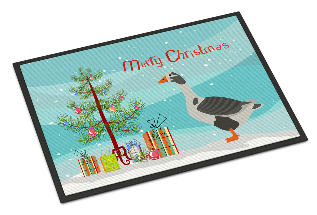 West of England Goose Christmas Doormat Indoor Outdoor 18H X 27W Front Door Mat Rugs for Entryway, Non Slip Washable