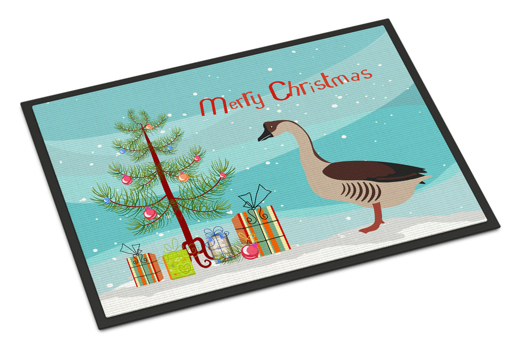 Chinese Goose Christmas Doormat Indoor Outdoor 18H X 27W Front Door Mat Rugs for Entryway, Non Slip Washable