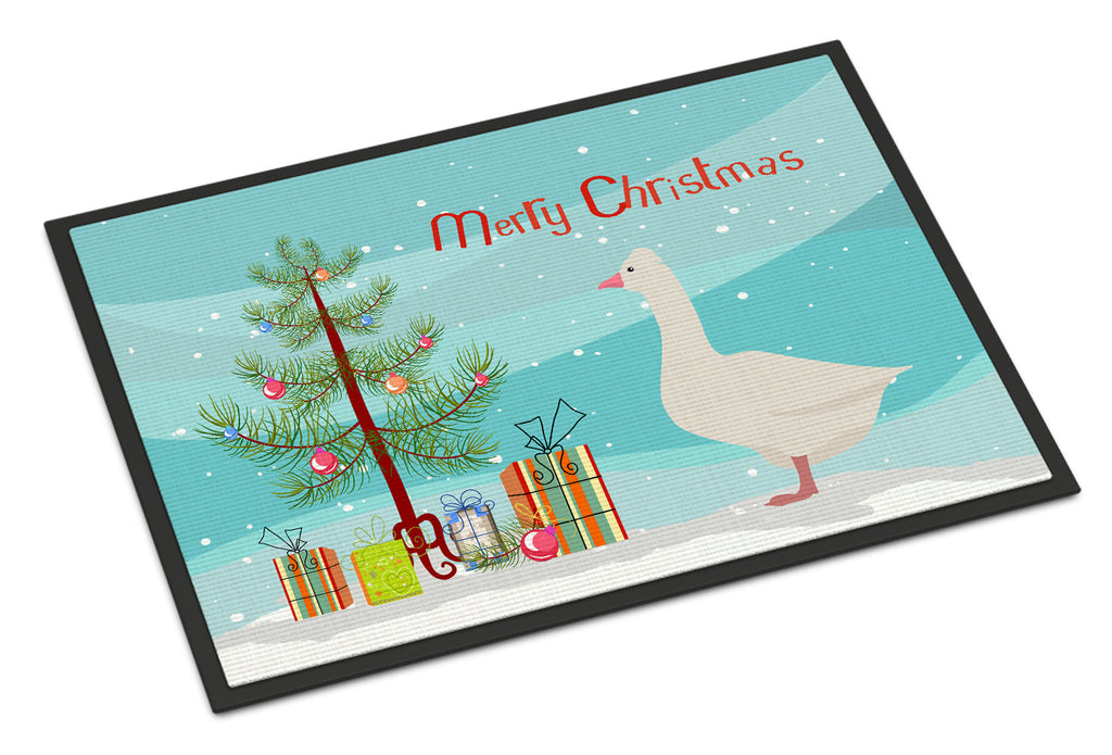 Roman Goose Christmas Doormat Indoor Outdoor 24H X 36W Front Door Mat Rugs for Entryway, Non Slip Washable Low Pile,