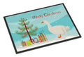 Sebastopol Goose Christmas Doormat Indoor Outdoor 24H X 36W Front Door Mat Rugs for Entryway, Non Slip Washable Low Pile,