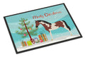 Pinto Horse Christmas Doormat Indoor Outdoor 24H X 36W Front Door Mat Rugs for Entryway, Non Slip Washable Low Pile,