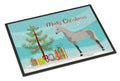 Orlov Trotter Horse Christmas Doormat Indoor Outdoor 24H X 36W Front Door Mat Rugs for Entryway, Non Slip Washable Low Pile,