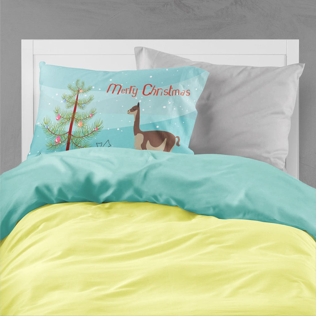 Vicugna or Vicuna Christmas Standard Pillowcase Lightweight Super Soft Easy Care Decorative Artwork Pillowcase, Standard
