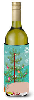 Welsh Pig Christmas Wine Bottle Hugger Gift Sleeve for Standard 750 ml Bottles, Insulated Reusable Also Fits Mini Shot & Pint Bottles