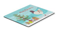 German Modena Pigeon Christmas Mouse Pad, Heat Resistant Trivet Hot Pad , Non Slip Rubber Desk Mat, Kitchen Counter Protector, Home Office Decor Gift