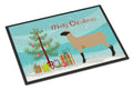 Hampshire Down Sheep Christmas Doormat Indoor Outdoor 18H X 27W Front Door Mat Rugs for Entryway, Non Slip Washable