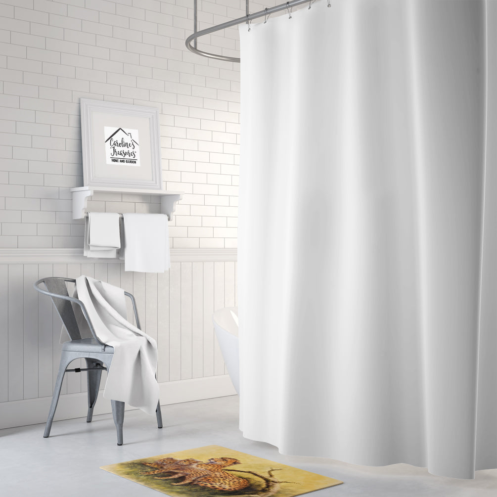 Cheetahs by Daphne Baxter Memory Foam Kitchen Mat Machine Washable Anti-Fatigue Cushion Comfort Bath or Kitchen Rug
