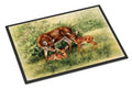 Deer by Daphne Baxter Doormat Indoor Outdoor 18H X 27W Front Door Mat Rugs for Entryway, Non Slip Washable