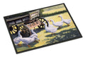 Geese by Daphne Baxter Doormat Indoor Outdoor 24H X 36W Front Door Mat Rugs for Entryway, Non Slip Washable Low Pile,