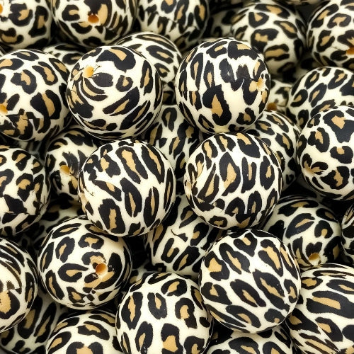 P2 CREAM LEOPARD 15MM PRINT (10ct)
