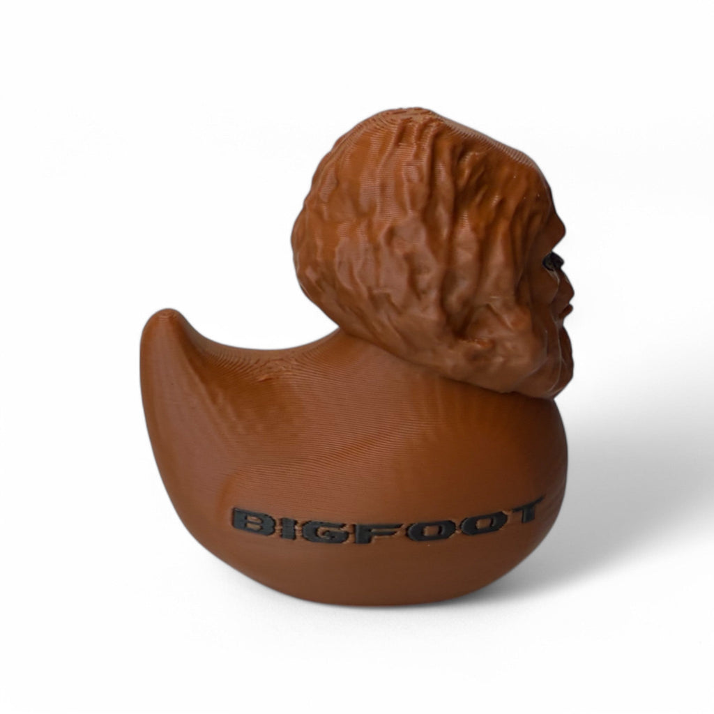 Bigfoot Duck – 3D-Printed Forest Duck with Sasquatch Style & Mystery Vibes