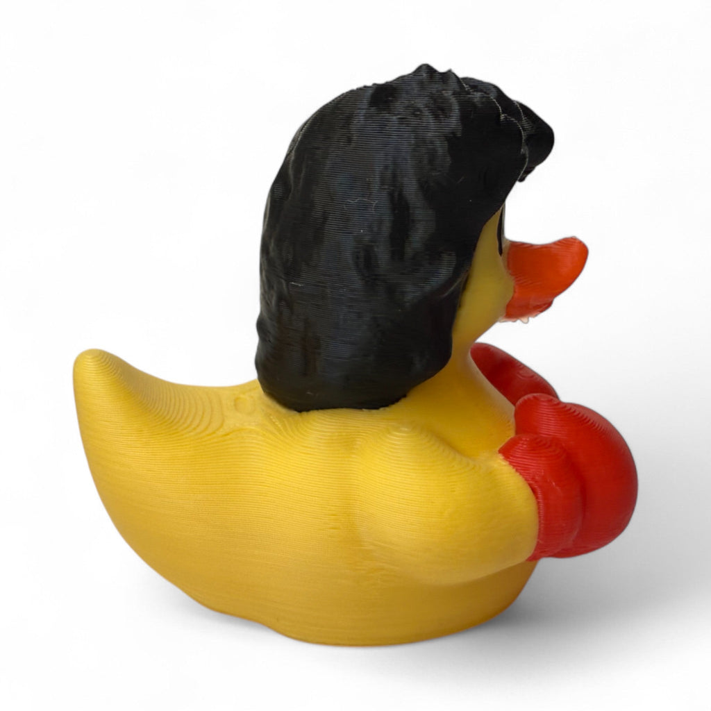 Boxing Duck – 3D-Printed Boxer Duck with American Spirit & Fighting Stance