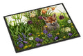 April Fox by Debbie Cook Doormat Indoor Outdoor 24H X 36W Front Door Mat Rugs for Entryway, Non Slip Washable Low Pile,