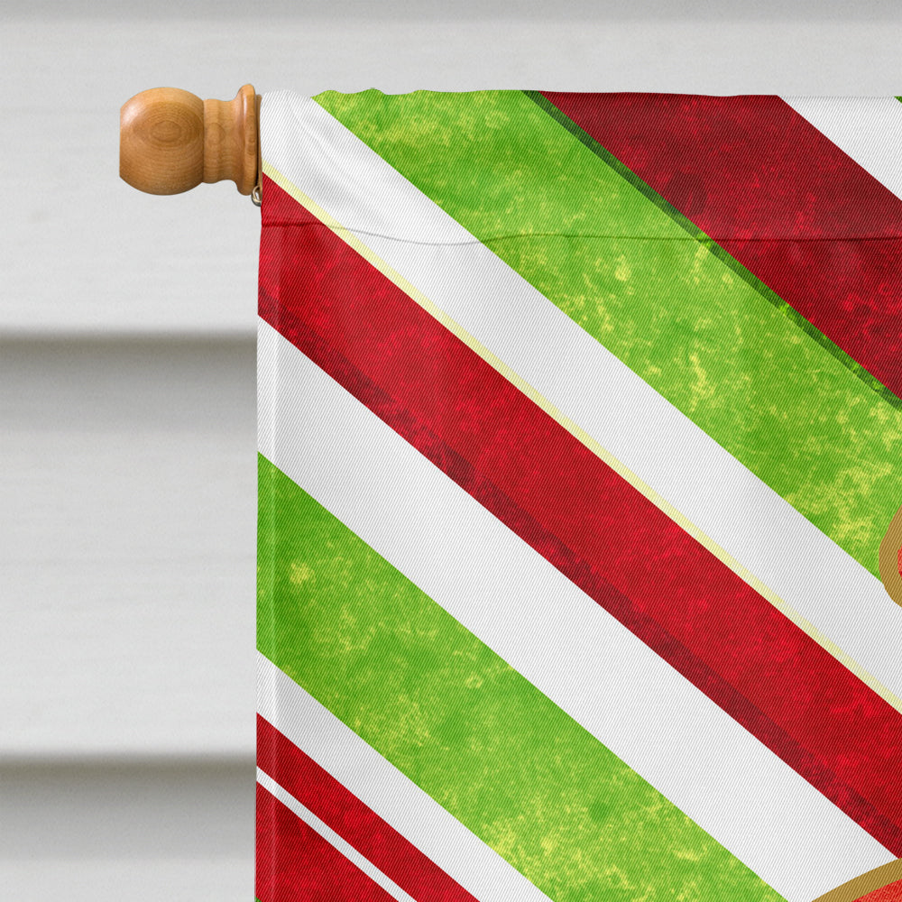 Christmas Oranment Holiday Initial Letter F House Flag 28x40 Porch Sleeve Pole Decorative Outside Yard Banner Artwork Wall Hanging, Polyester