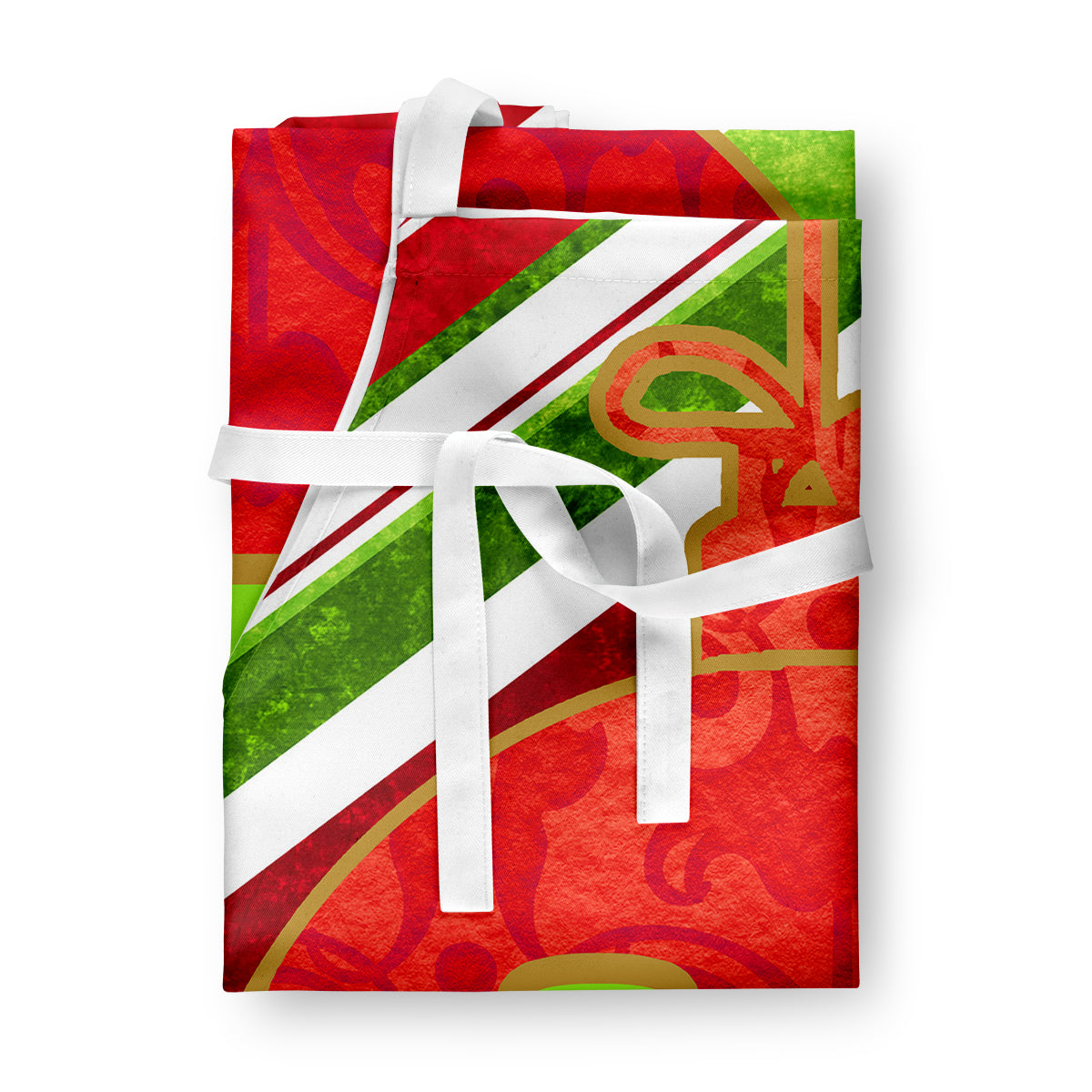 Christmas Oranment Holiday Initial Letter H Apron Cooking Kitchen Server Baking Crafts Gardening for Adult Women Men, Unisex, Large, Multicolor