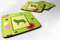 Nova Scotia Duck Toller Foam Coasters Set of 4 Cup Coasters for Indoor Outdoor, Tabletop Protection, Anti Slip, Mouse pad Material