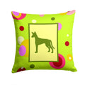 Ibizan Hound Decorative Throw Pillow 14x14 Indoor Outdoor Accent Cushion, Fabric Cover with Insert for Sofa, Bed, Porch & Living Room