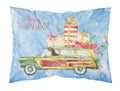 Merry Christmas Dachshund Standard Pillowcase Lightweight Super Soft Easy Care Decorative Artwork Pillowcase, Standard