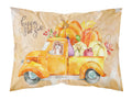 Fall Harvest Cavapoo Standard Pillowcase Lightweight Super Soft Easy Care Decorative Artwork Pillowcase, Standard