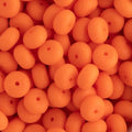 14MM ABACUS BEAD TANGERINE #37 (10ct)