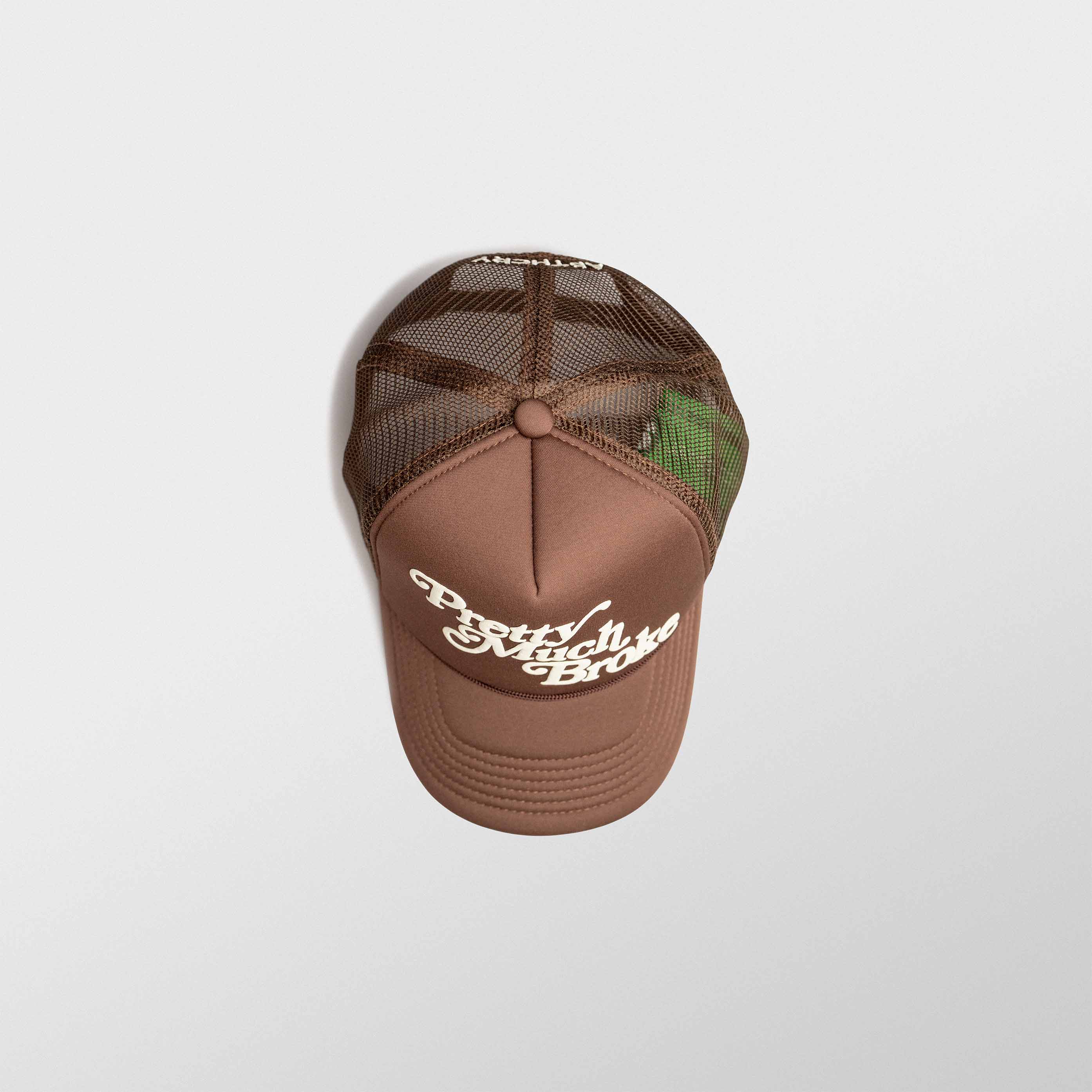Pretty Much Broke™ Trucker Cap - Brown