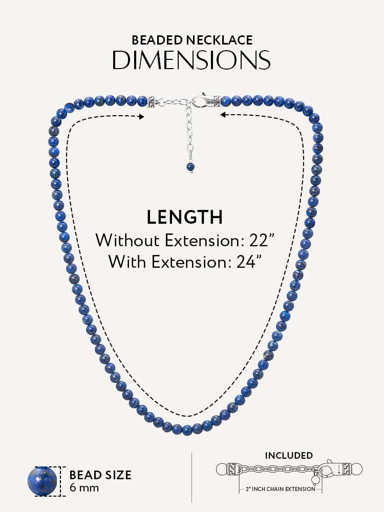 Lapis Lazuli Beaded Necklace