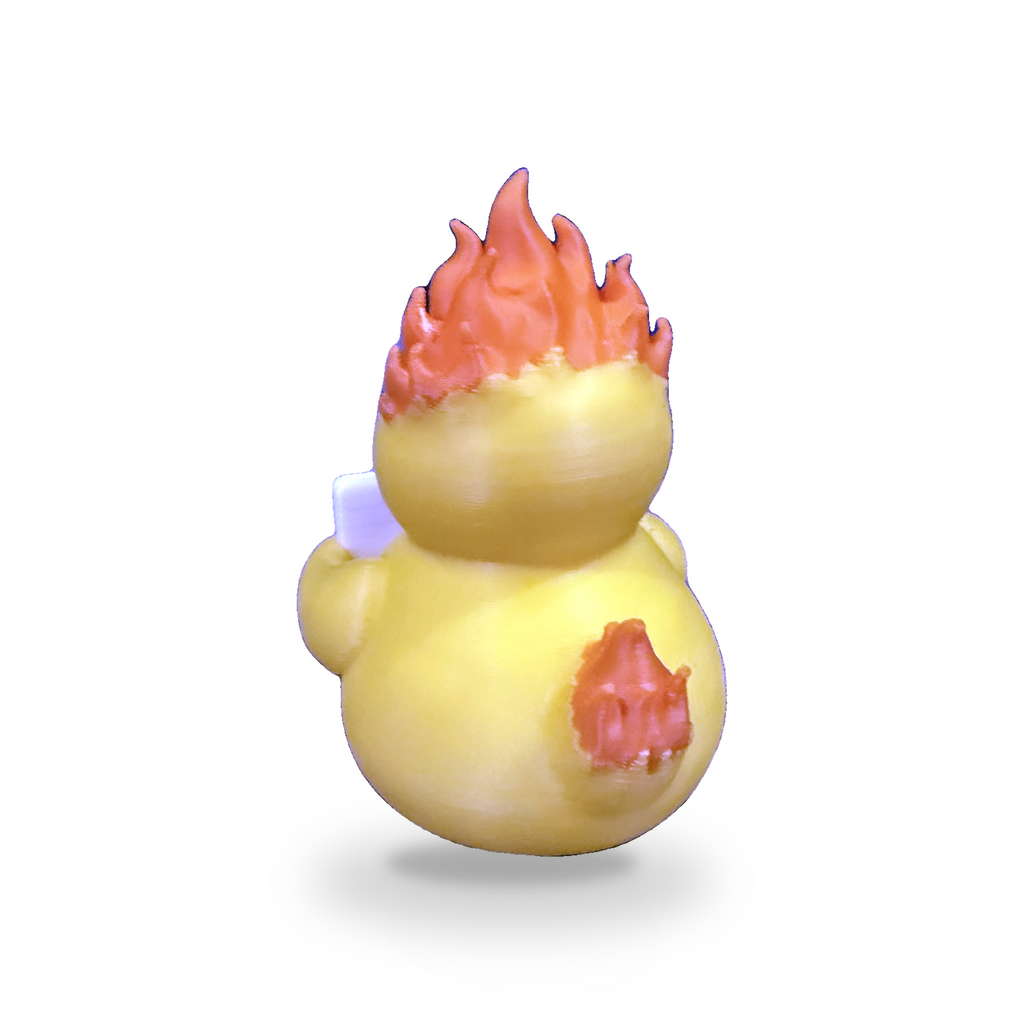 Everything Is Fine Duck - 3D Printed Collectible Desk and Dashboard Decor Gift