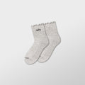 WMNS Lettuce Edge Quarter Socks - Heather Gray