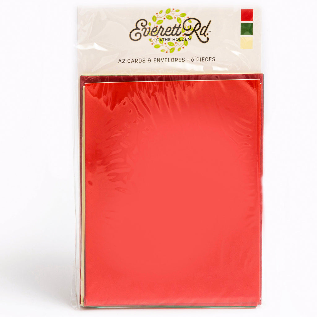Traditional Holiday Cards and Envelopes 6PK Everett Rd. By Cathe Holden