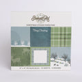 Everett Rd. By Cathe Holden Winter Wonderland  4x4 Adhesive Paper Pack