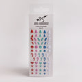 Bow & Arrough™ Holiday Candy Colored Icons Puffy Stickers