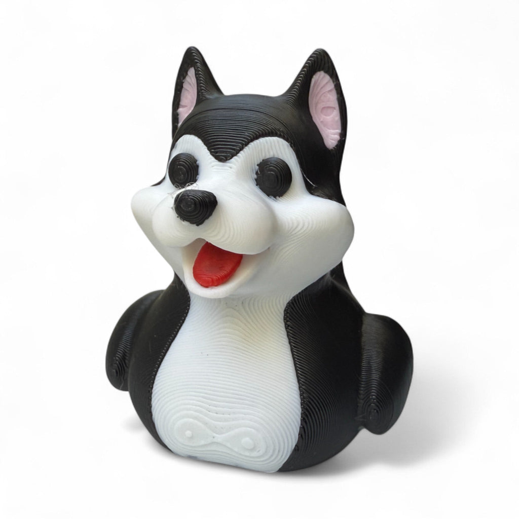 Husky Duck – 3D-Printed Duck Inspired by the Loyal & Energetic Sled Dog Breed
